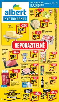 Náhled letáku Albert leták - Hypermarket od 21.10.2026