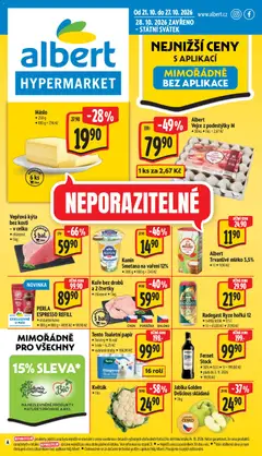 Náhled letáku Albert leták - Hypermarket od 21.10.2026