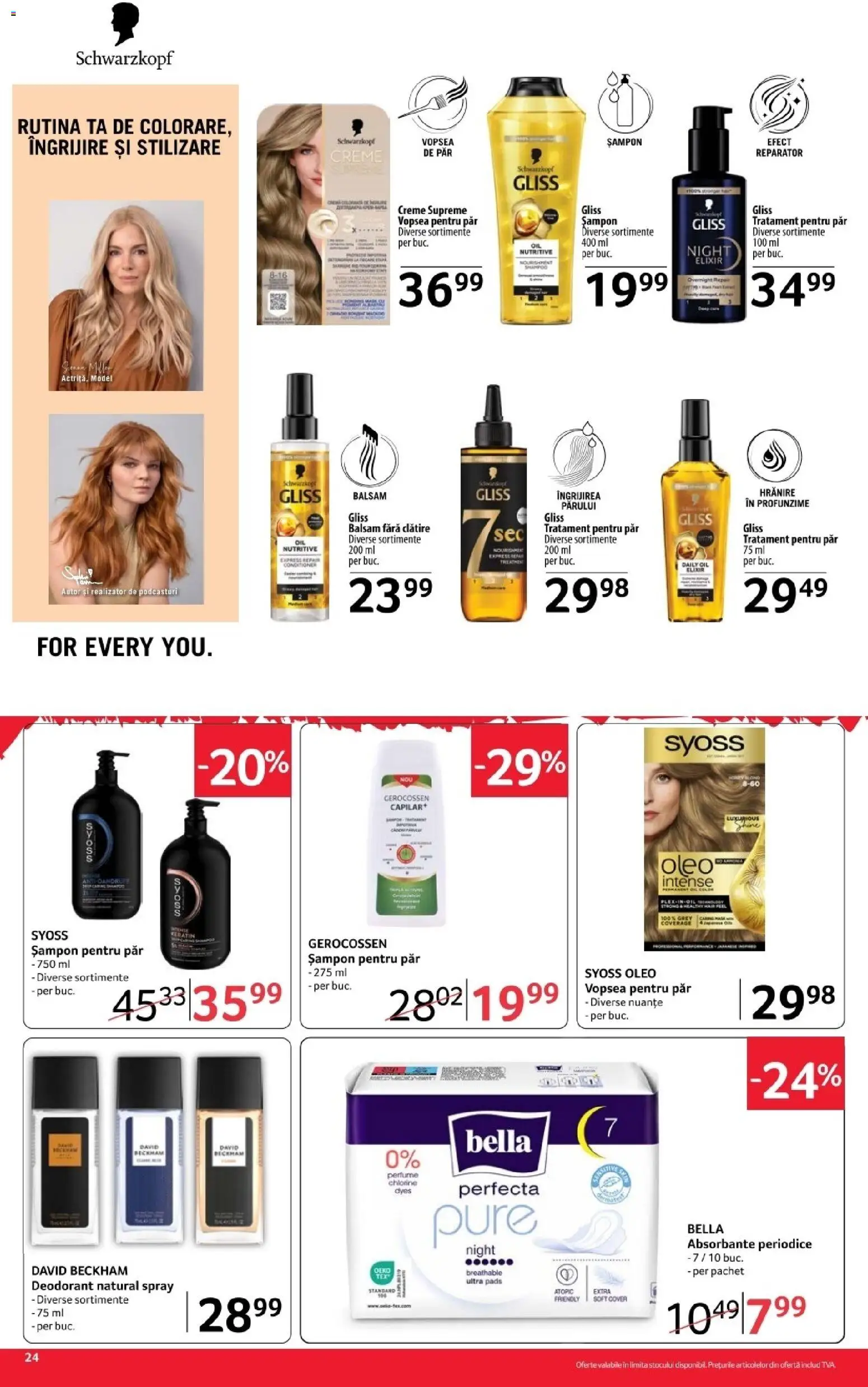 Noul catalog Selgros – valabil de la 30.10.2026 | Pagină: 24 | Produse: Grey, Balsam, Bella, Intense