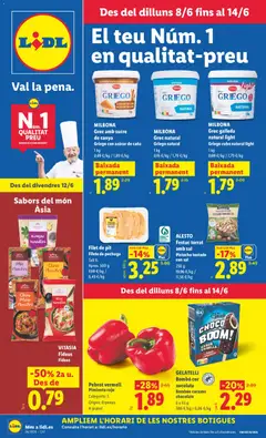 Vista previa Lidl folleto válido desde el 08.06.2026