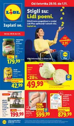 Lidl katalog - pregled Lidl kataloga - važi od 29.10.2026