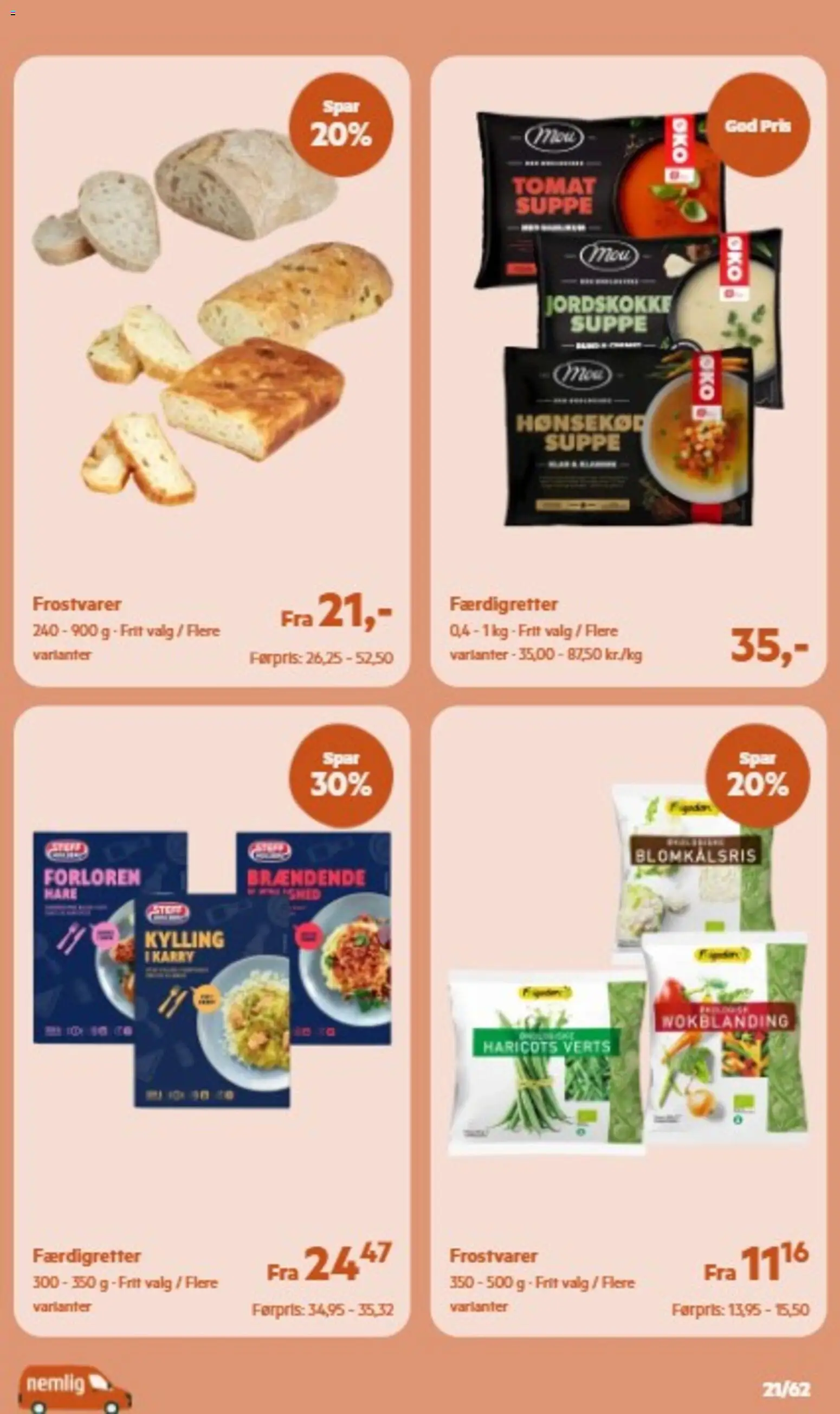 Nemlig tilbudsavis – gyldig fra 30/09/2026 | Side: 21 | Produkter: Karry, Suppe
