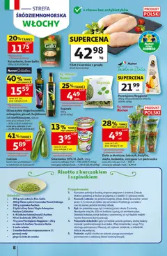 Pogląd oferty "Auchan gazetka - 30 Lat Hipermarket" - ważna od 14.05.2026 | Strona: 8 | Produkty: Kurczak, Piersi, Cukinia, Cebule