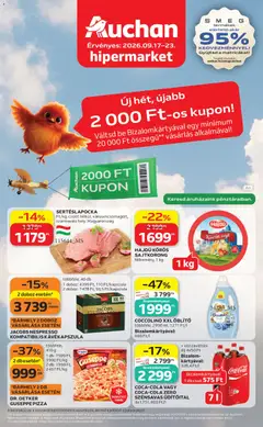 Auchan akciós újság - amely érvényes a következő dátumtól: 2026.09.17.