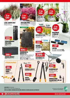 Bauhaus erbjudanden - Förhandsvisning av reklamblad från butik Bauhaus aktuell från 31/08/2026 | Sida: 16