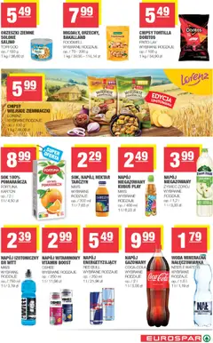 Pogląd oferty "Spar gazetka - Eurospar" - ważna od 23.09.2026 | Strona: 13 | Produkty: Kubuś, Woda mineralna, Sok, Orzeszki