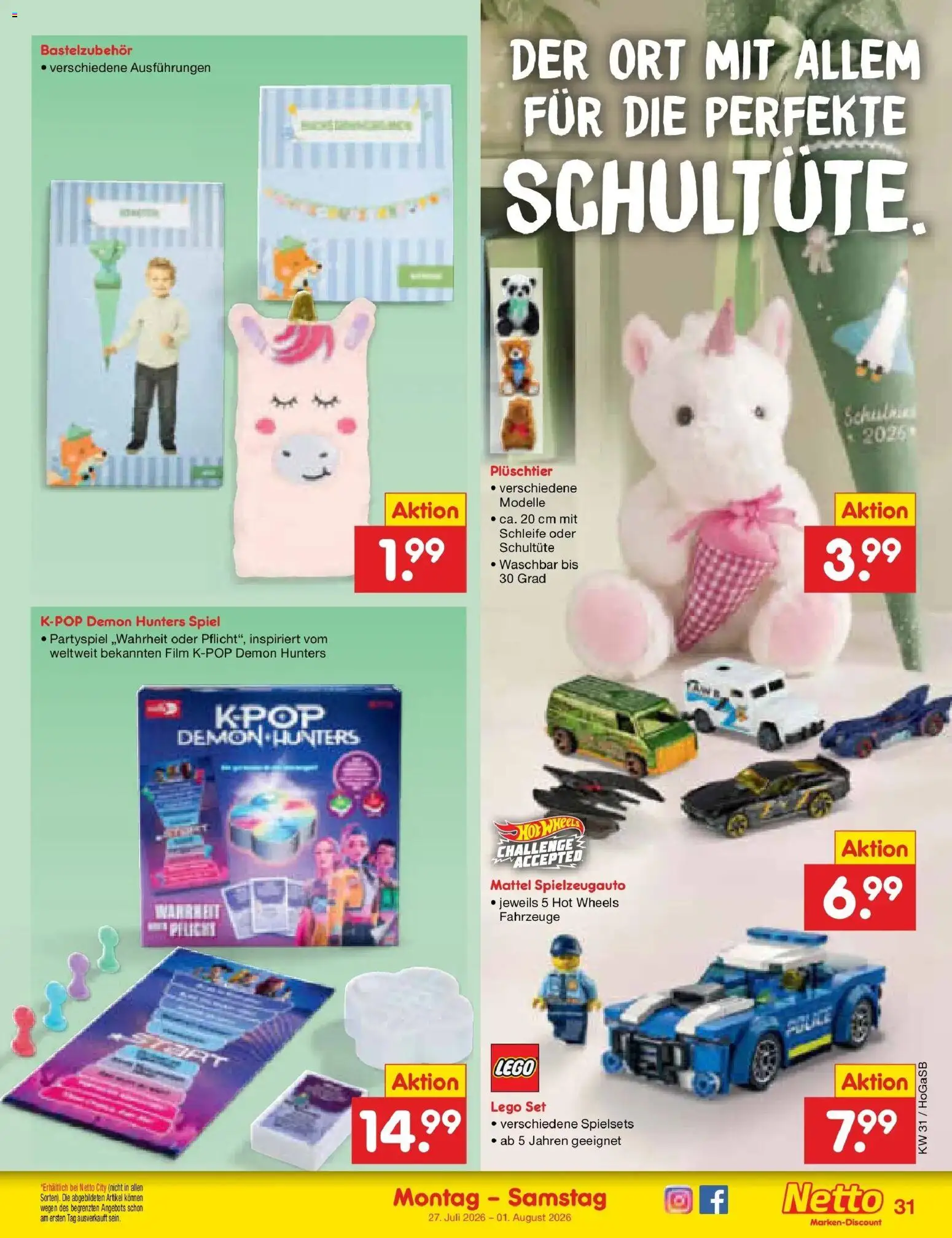 Netto Marken-Discount Prospekt Oldenburg – gültig ab 27.07.2026 | Seite: 46 | Produkte: Spiel