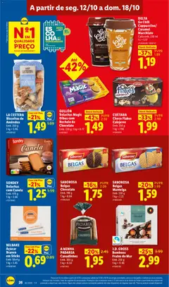 Pré-visualização LA CESTERA Biscoitos de Amêndoa, Emb. 250 g, 1 kg = 5.96 válido de 12/10/2026 | Página: 26