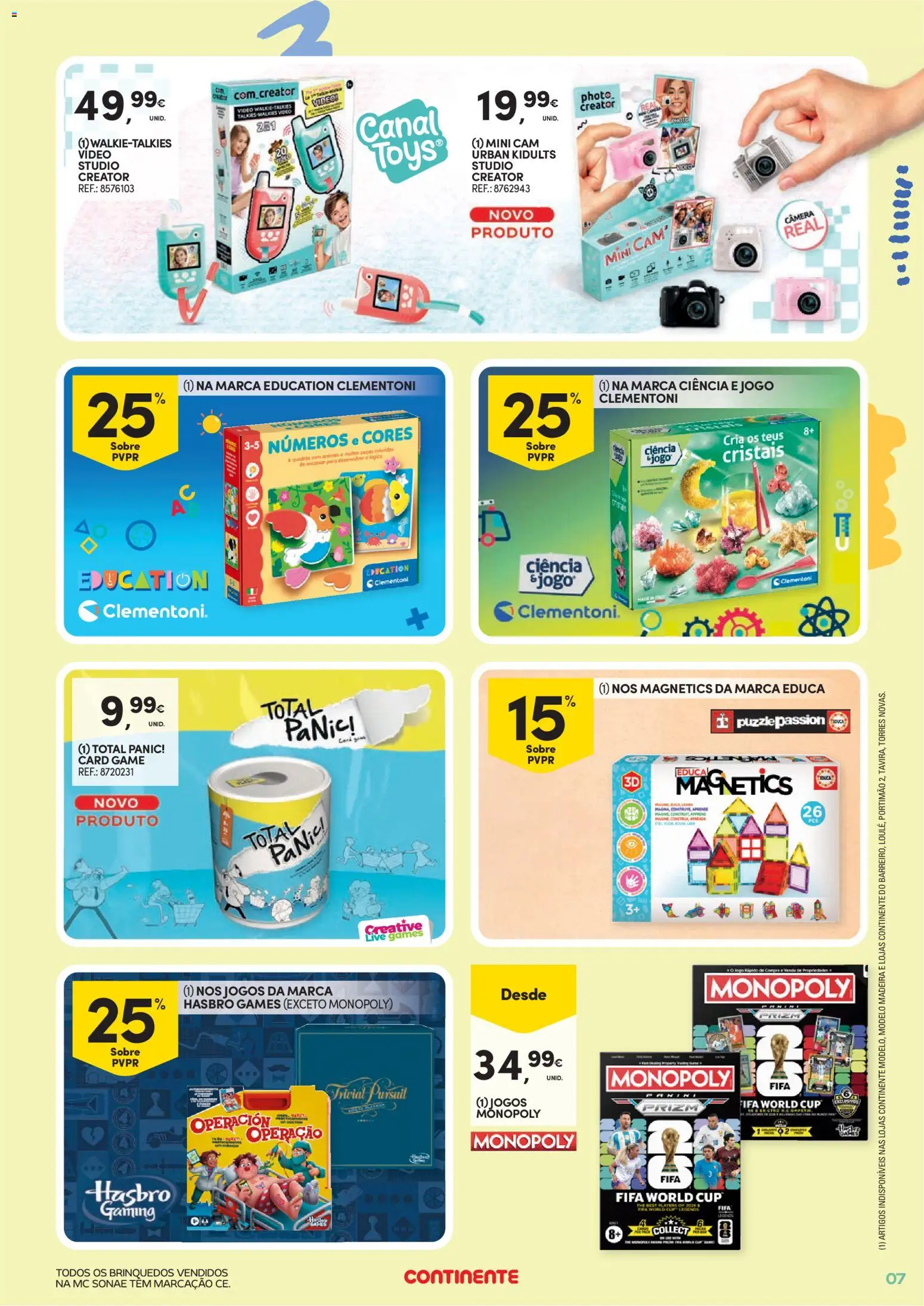 Continente Dia da Criança │ válido de 12.05.2026 | Página: 7