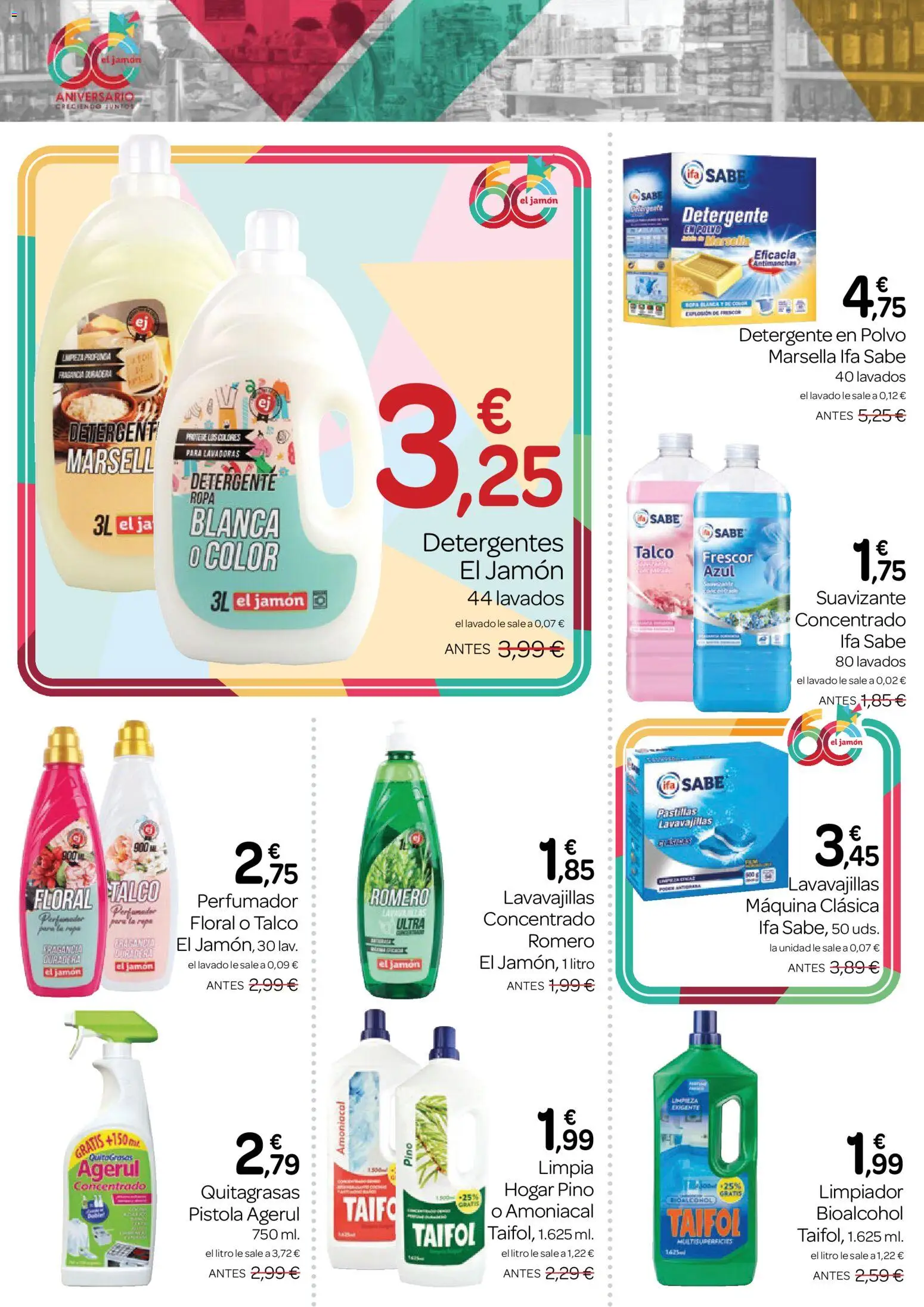 Supermercados El Jamón folleto │ válido desde el 28.05.2026 | Página: 30 | Productos: Fragancia, Detergente, Suavizante, Lavavajillas