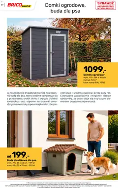 Pogląd oferty "Brico Marché gazetka - Jesienne Inspiracje" - ważna od 17.08.2026 | Strona: 87 | Produkty: Domek ogrodowy