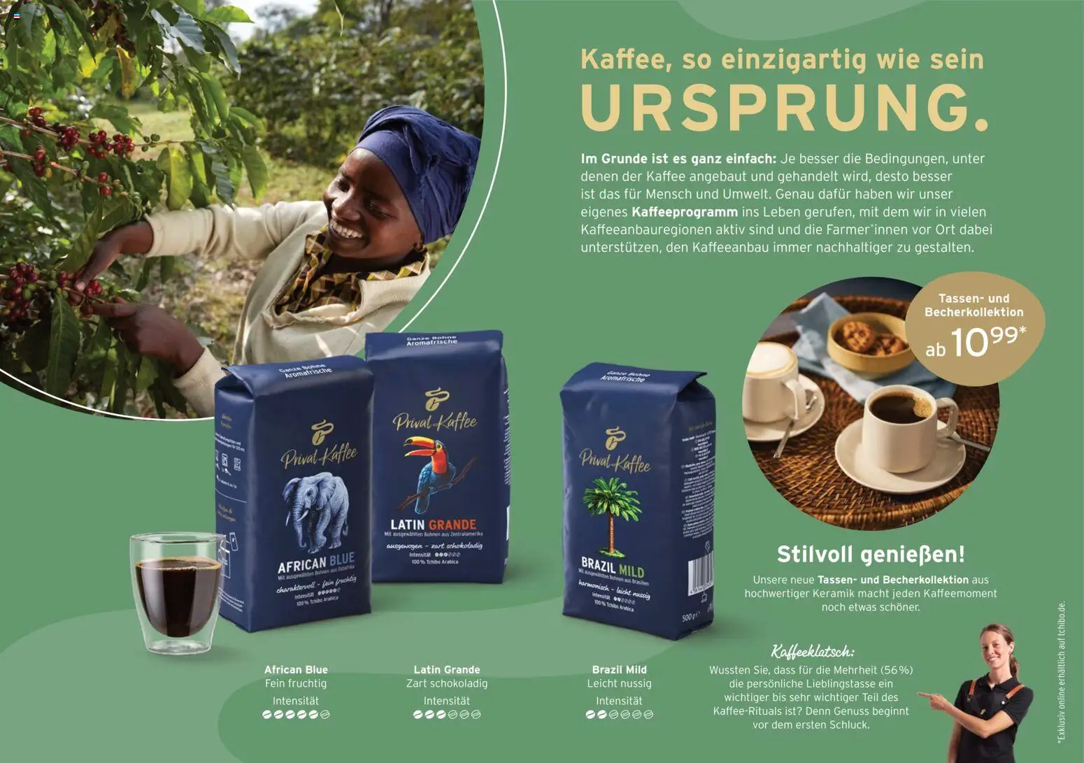 Prospekt Tchibo Inspiriert vom Meer – gültig ab 29.07.2026 | Seite: 15 | Produkte: Kaffee, Axe