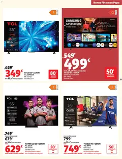 Auchan - Prévisualisation de Auchan Alcools & barbecue hypers valide à partir de 09.06.2026 | Page: 43 | Produits: Vidéo, Audio, Olivier, TV led