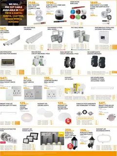 BUCO specials catalogue – valid from 27/07/2026 | Page: 4 | Products: Cable, Socket, Lamp, Light