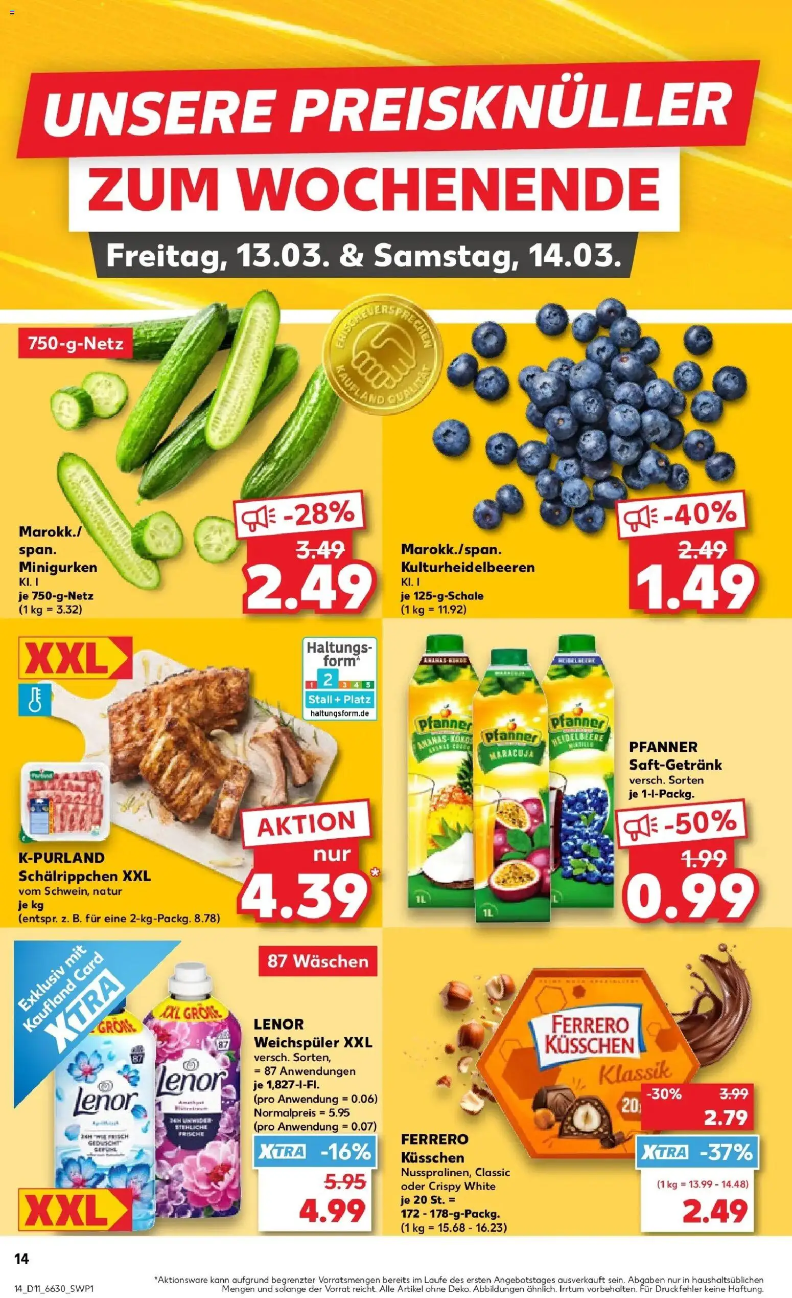 Kaufland Prospekt Iserlohn	 – gültig ab 09.03.2026 | Seite: 26 | Produkte: Lenor, Weichspüler