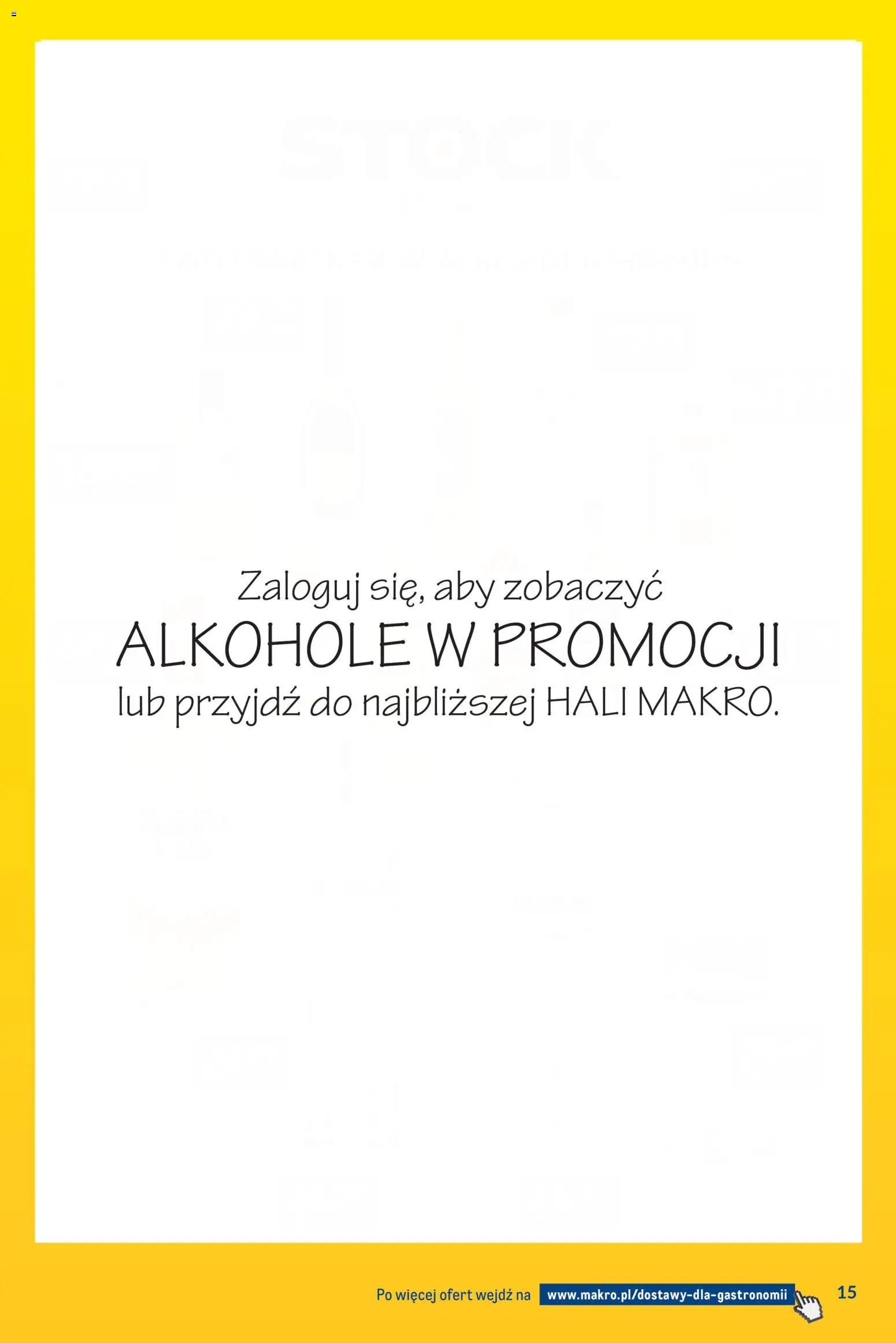 Makro gazetka - Dostawy dla gastronomii od 01.06.2026 | Strona: 15