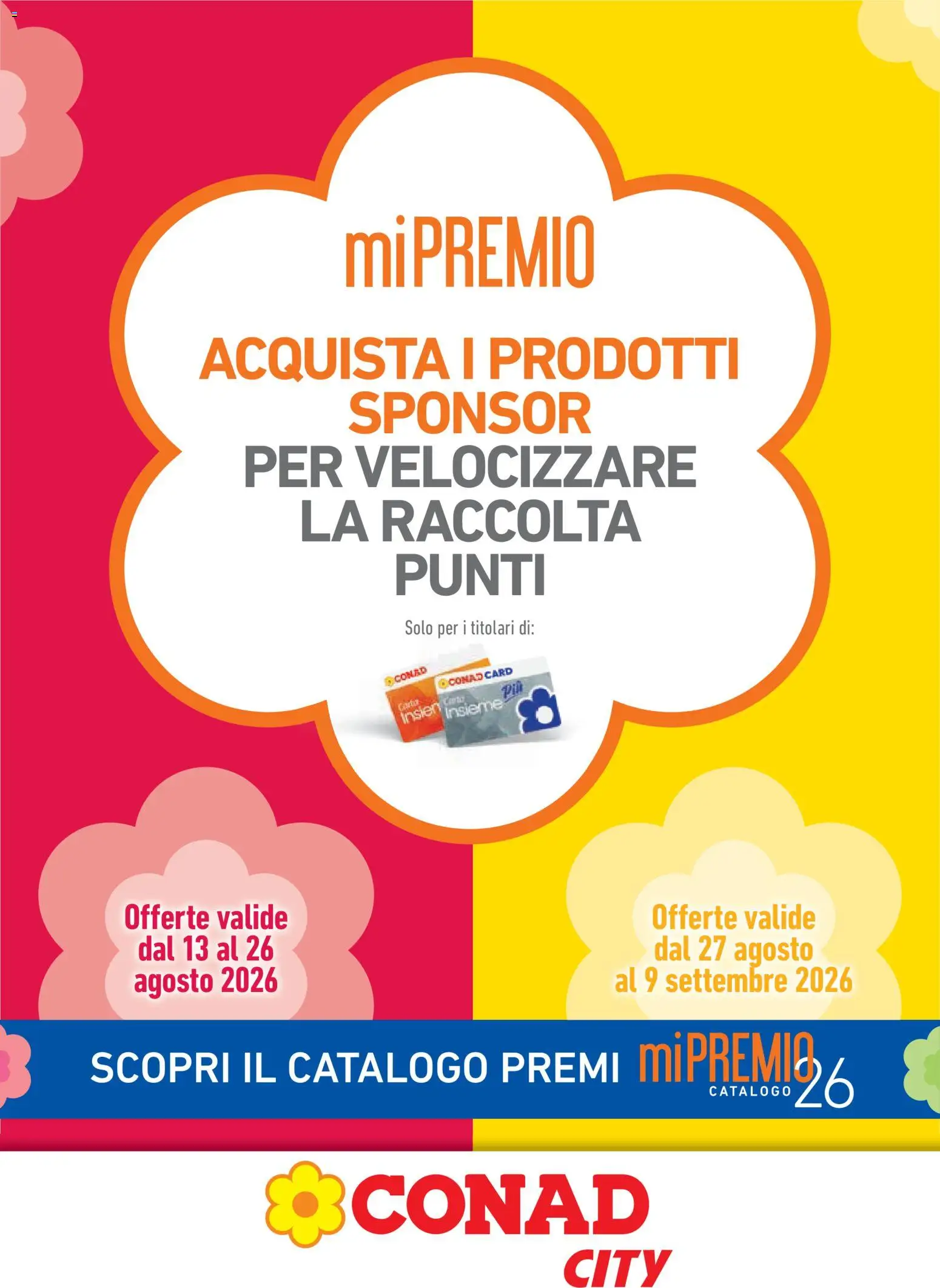 Volantino Conad del 13/08/2026 | Pagina: 1