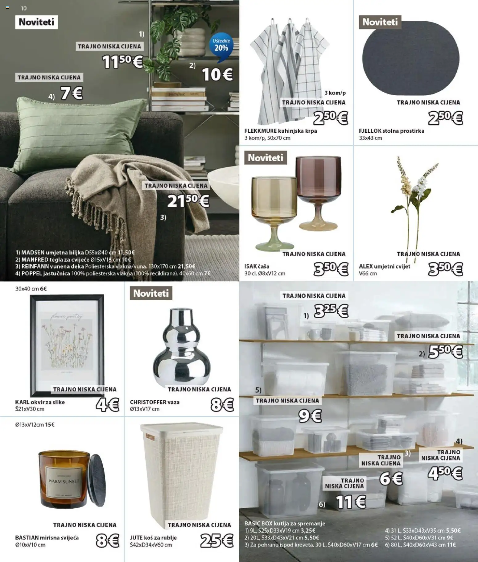 JYSK katalog | vrijedi od 19.08.2026 | Stranica: 10