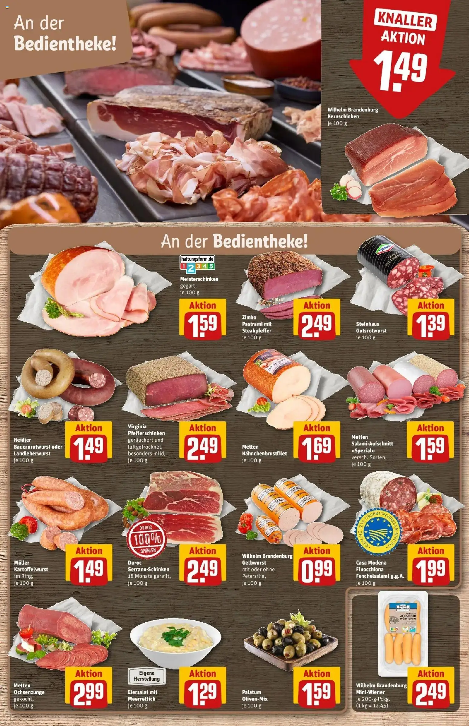 REWE Prospekt ab 31.08.2026 zum Blättern » Angebote | Seite: 10 | Produkte: Wiener wurstchen