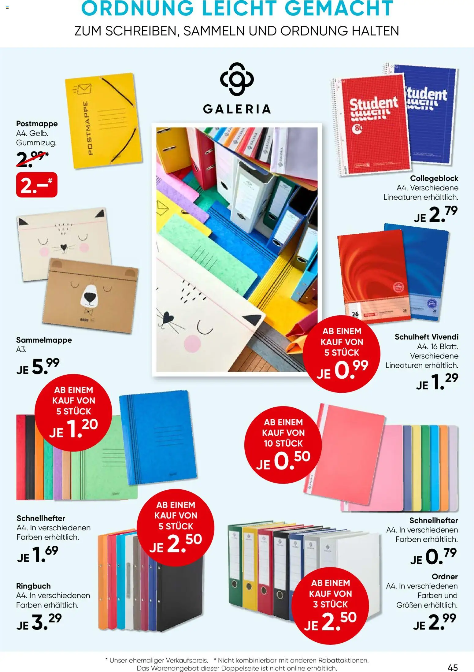 Galeria Karstadt Kaufhof Prospekt – gültig ab 02.09.2026 | Seite: 45