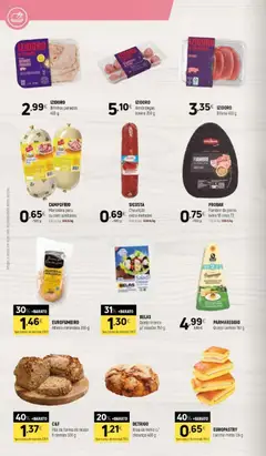 Pré-visualização Coviran folheto válido de 20/10/2026 | Página: 2 | Produtos: Mortadela, Pão de forma, Fiambre, Queijo branco