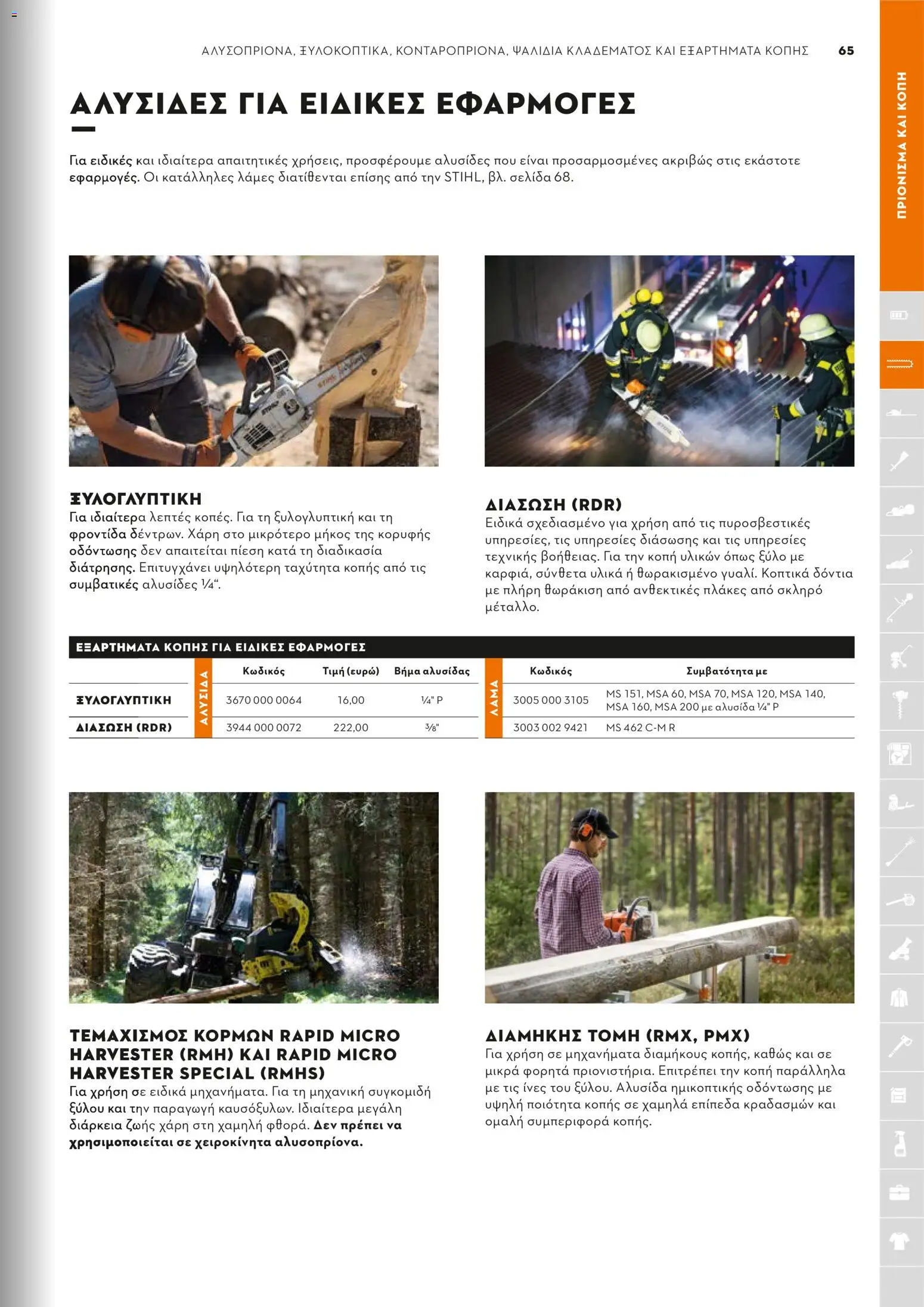 Stihl - Κατάλογος – σε ισχύ από 01/02/2026 | Σελίδα: 66