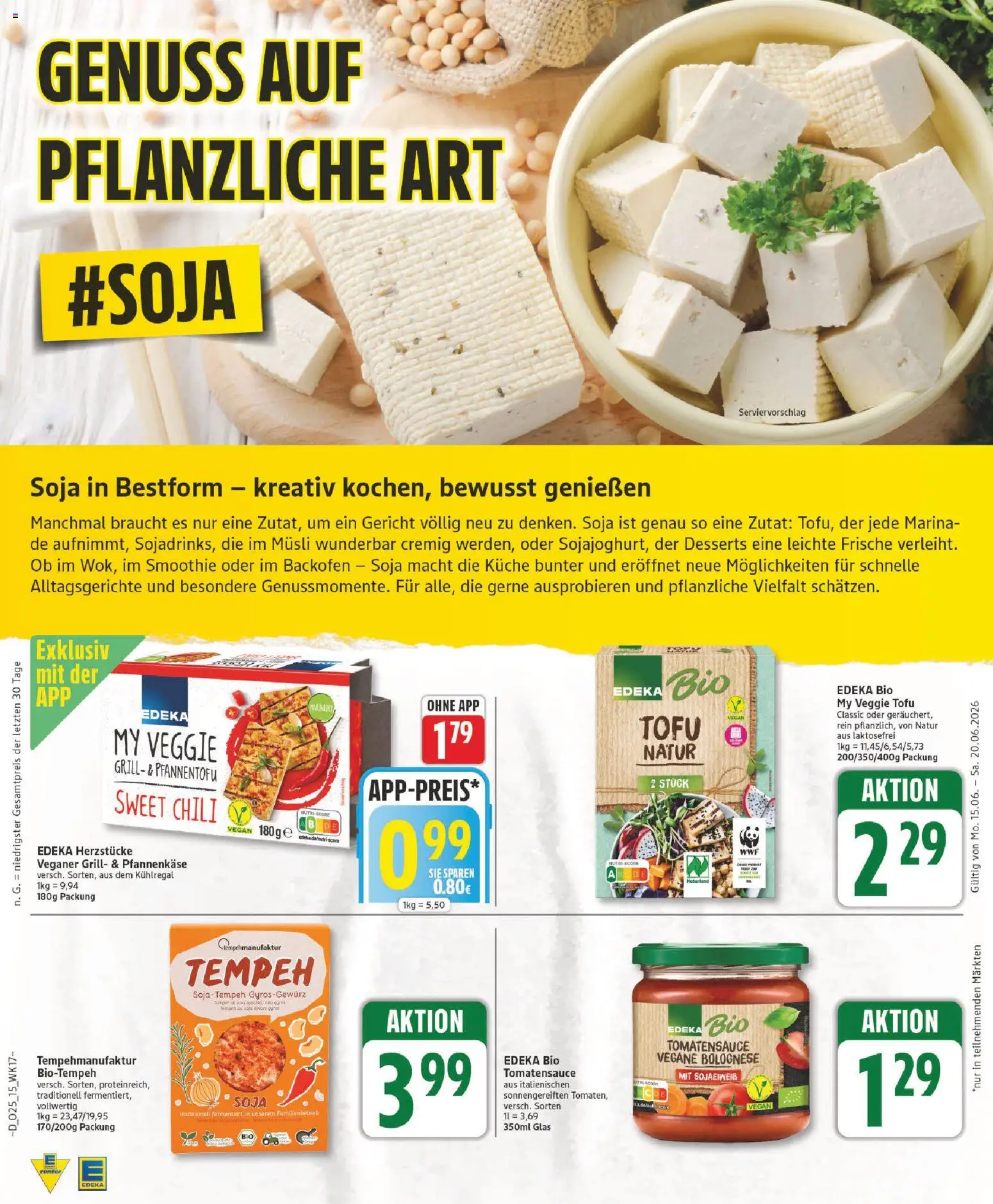 Edeka Prospekt – gültig ab 15.06.2026 | Seite: 15