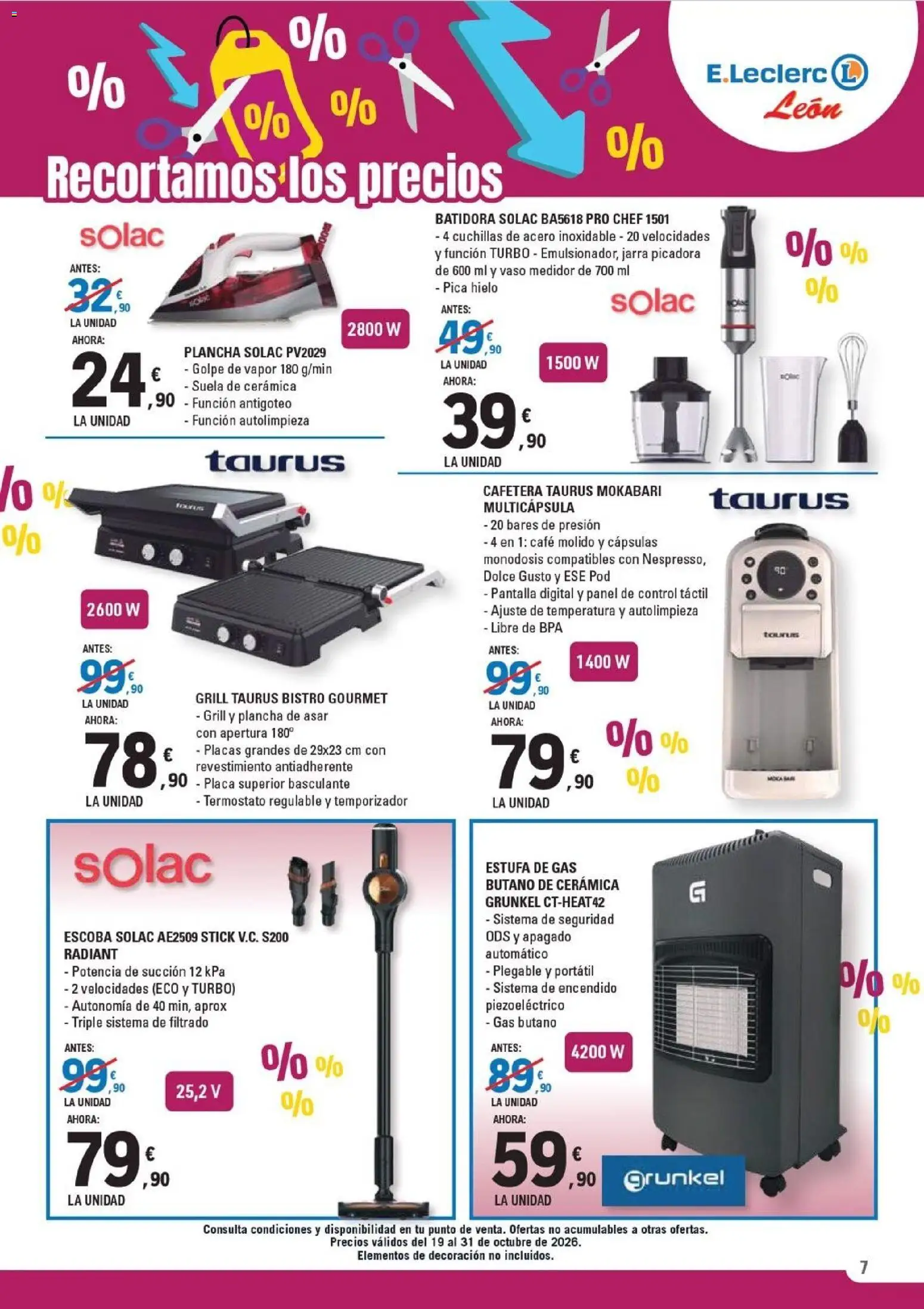Folleto E Leclerc - Página 7 - Ofertas válidas hasta el 31 de octubre de 2026