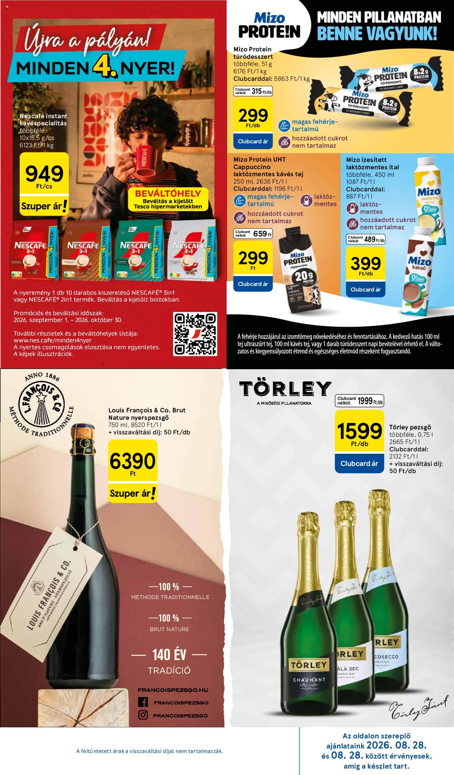Tesco akciós ujság - amely érvényes a következő dátumtól: 2026.09.10. | Oldal: 19