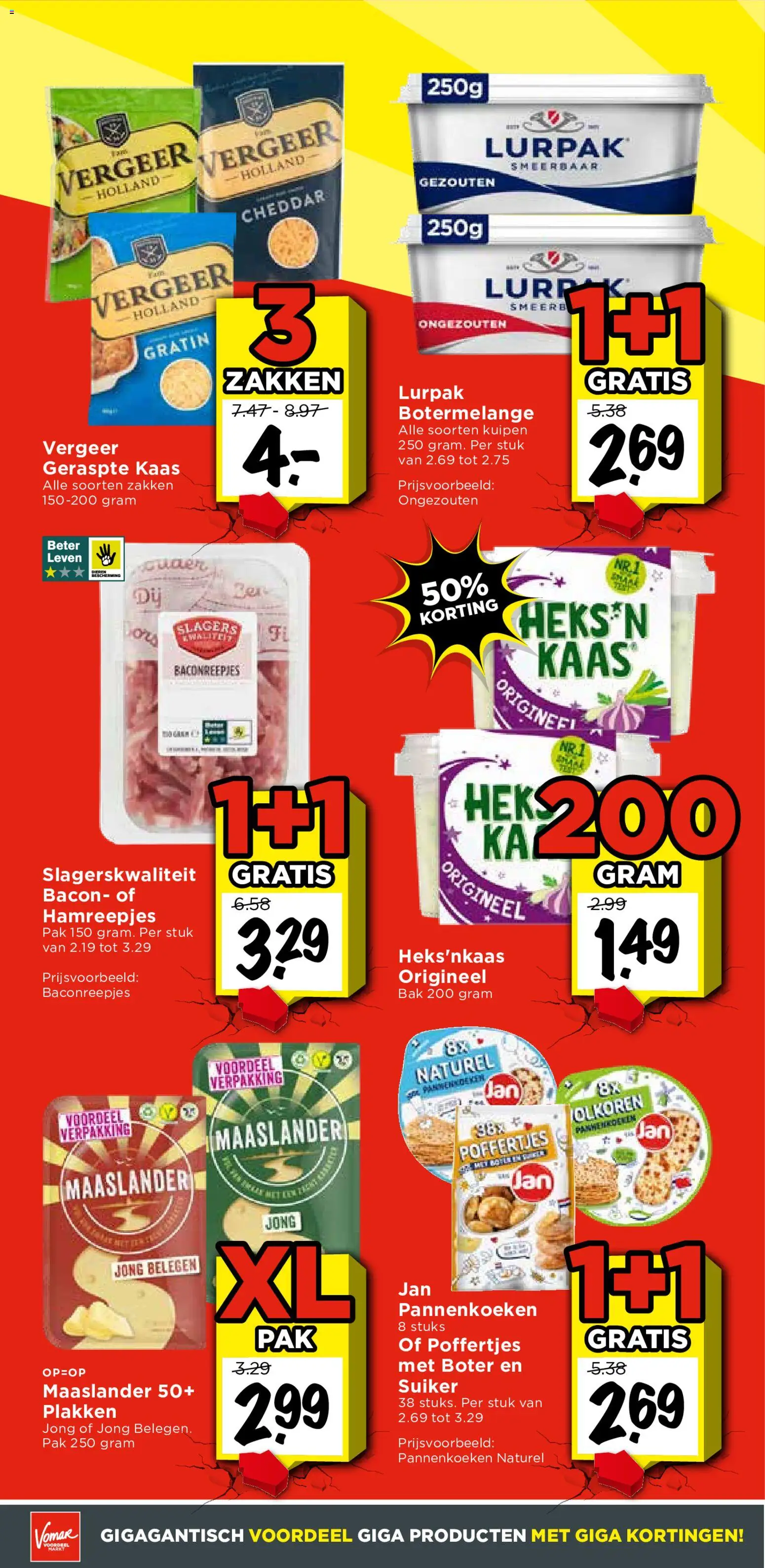 {H1} | Pagina: 14 | Producten: Kaas, Hek, Suiker, Geraspte kaas