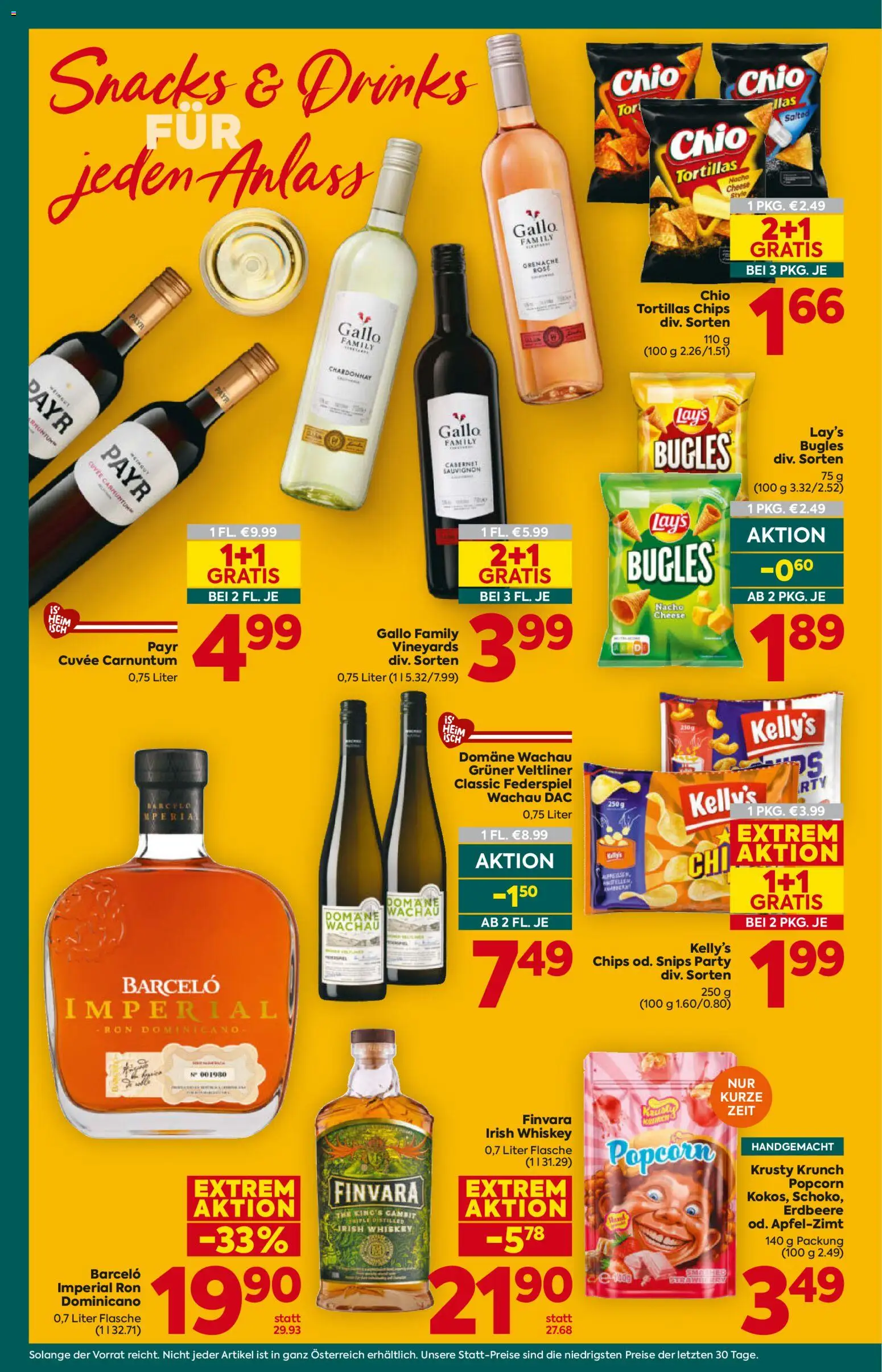 Billa Plus Flugblatt gültig ab 16.04.2026 | Seite: 14 | Produkte: Chips, Whiskey