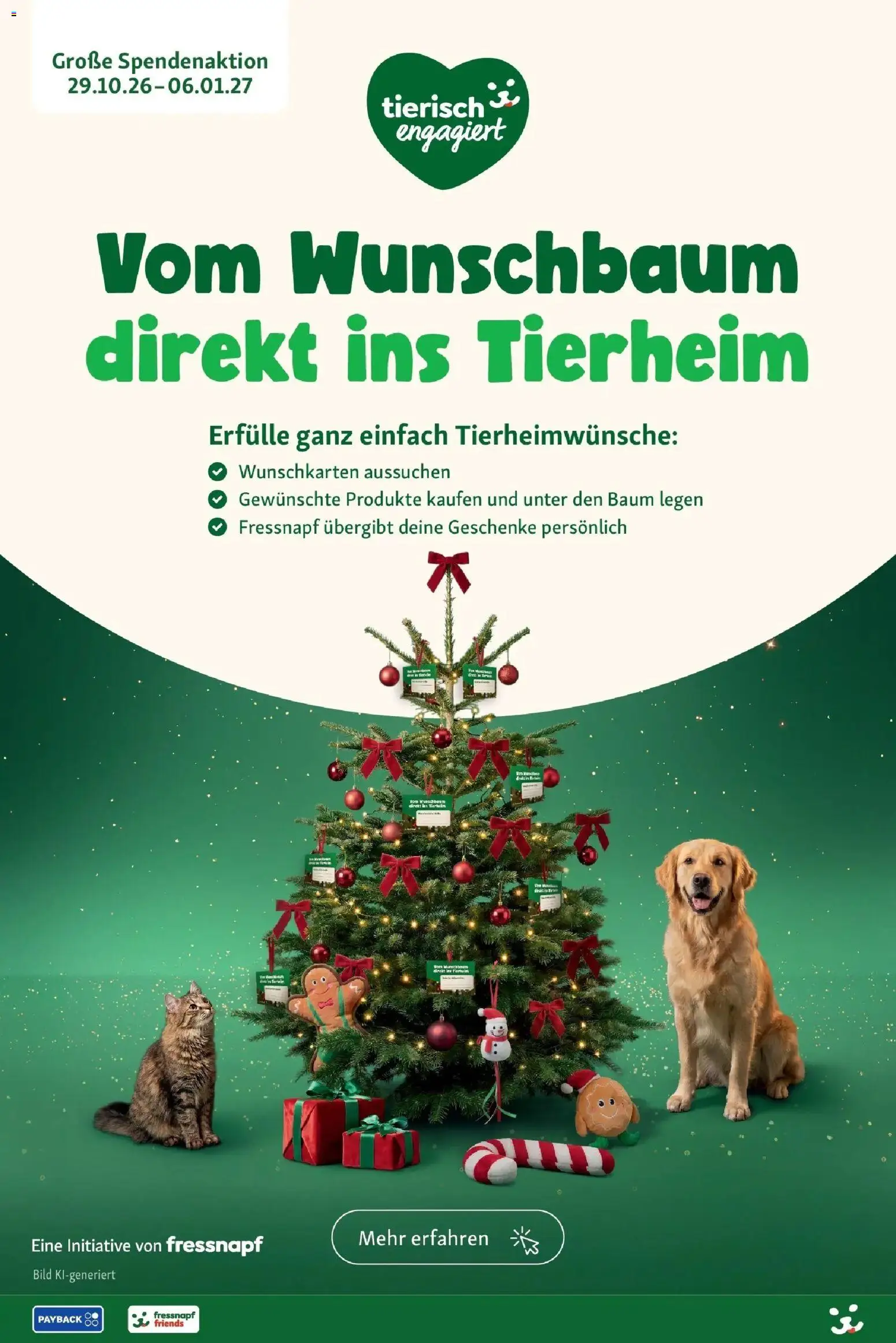 Fressnapf - Fressnapf: Tierisch viel Weihnachten schon den ganzen November (ab 29.10.2026) zum Blättern | Seite: 25