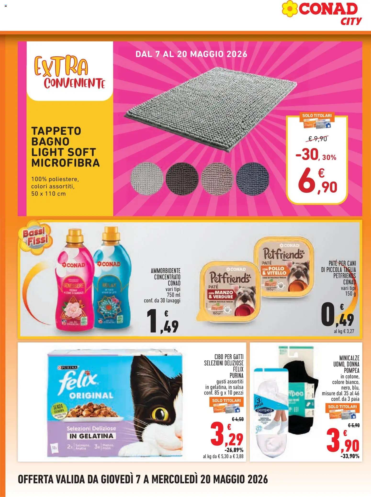 Volantino Conad del 07.05.2026 | Pagina: 14 | Prodotti: Paté, Salsa, Vitello, Tappeto