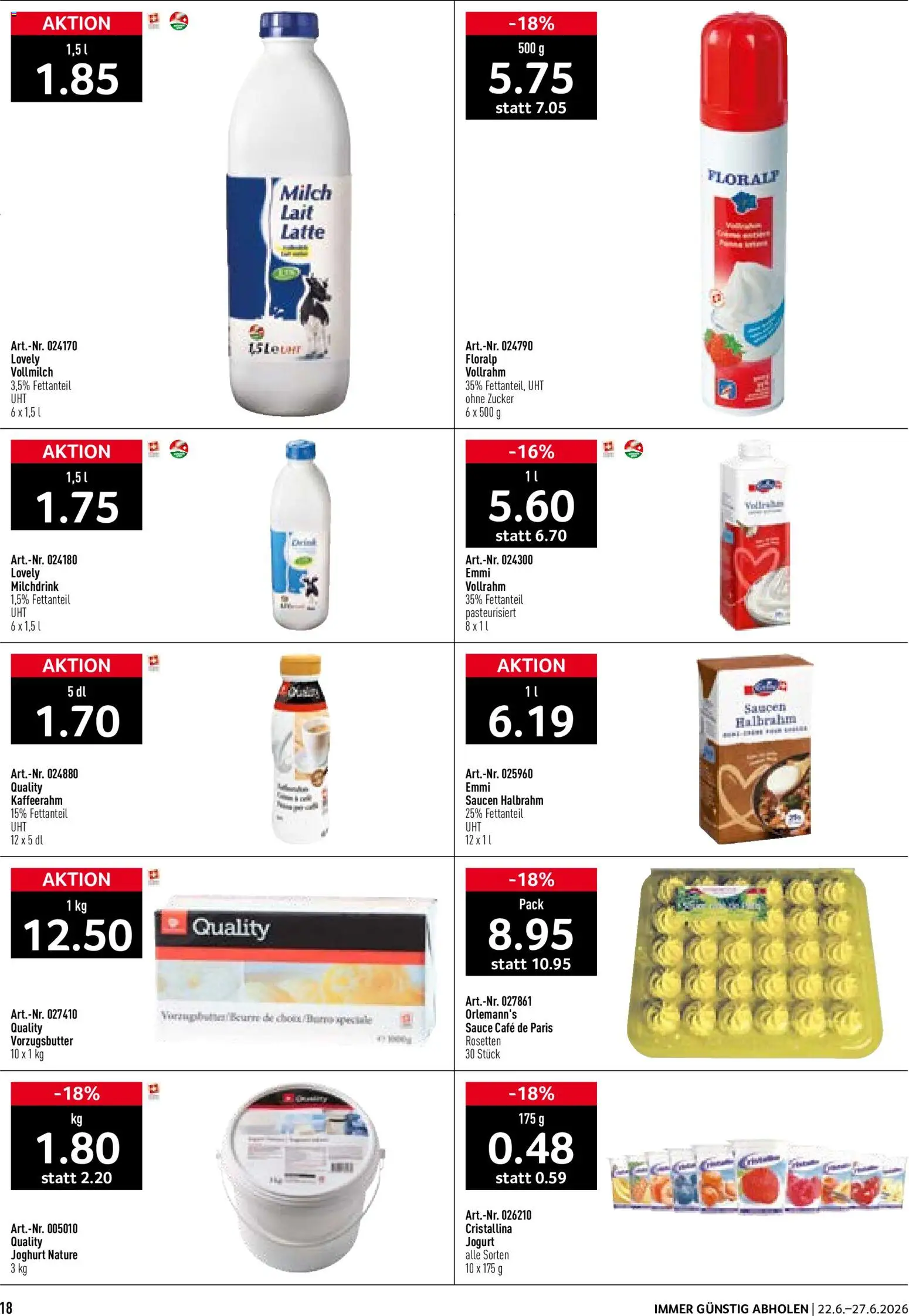 Prodega aktionen – gültig ab 22.06.2026 | Seite: 18