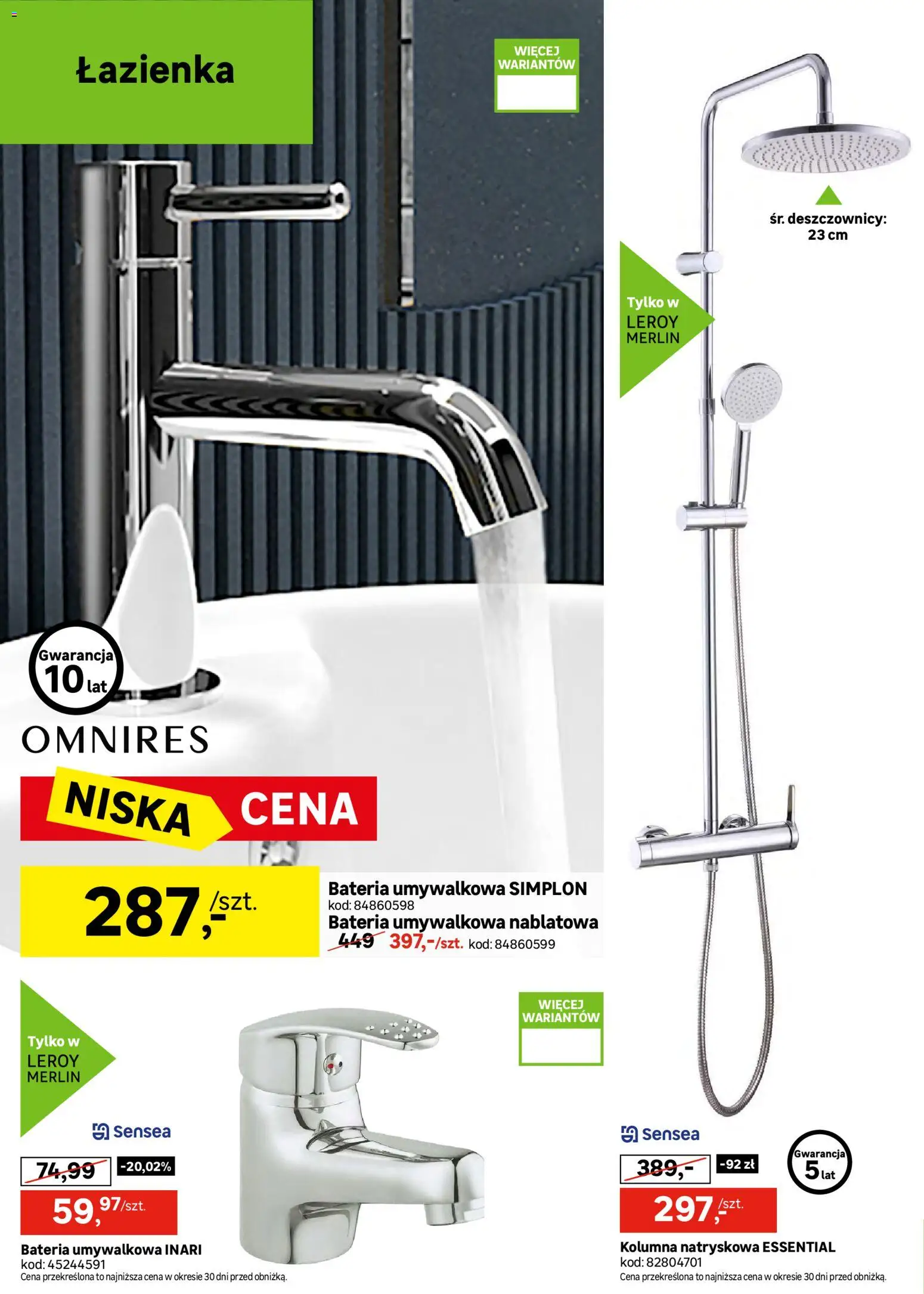 Leroy Merlin gazetka od 17.06.2026 | Strona: 30 | Produkty: Bateria