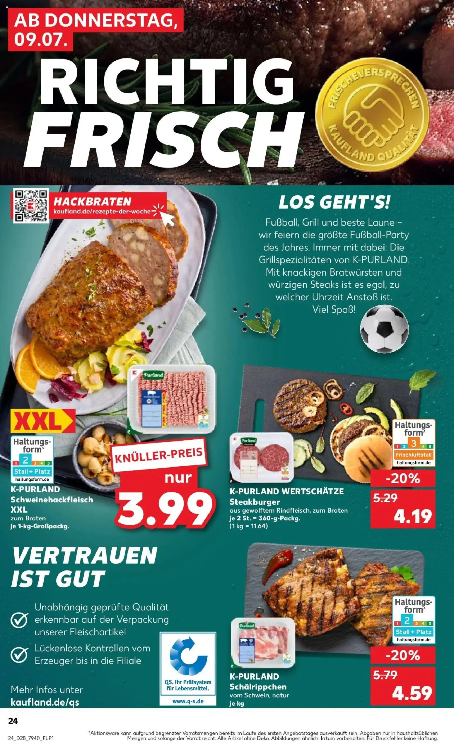 Kaufland Kaufland: Mo-Mi Der Wochenstart – gültig ab 05.07.2026 | Seite: 33 | Produkte: Grill