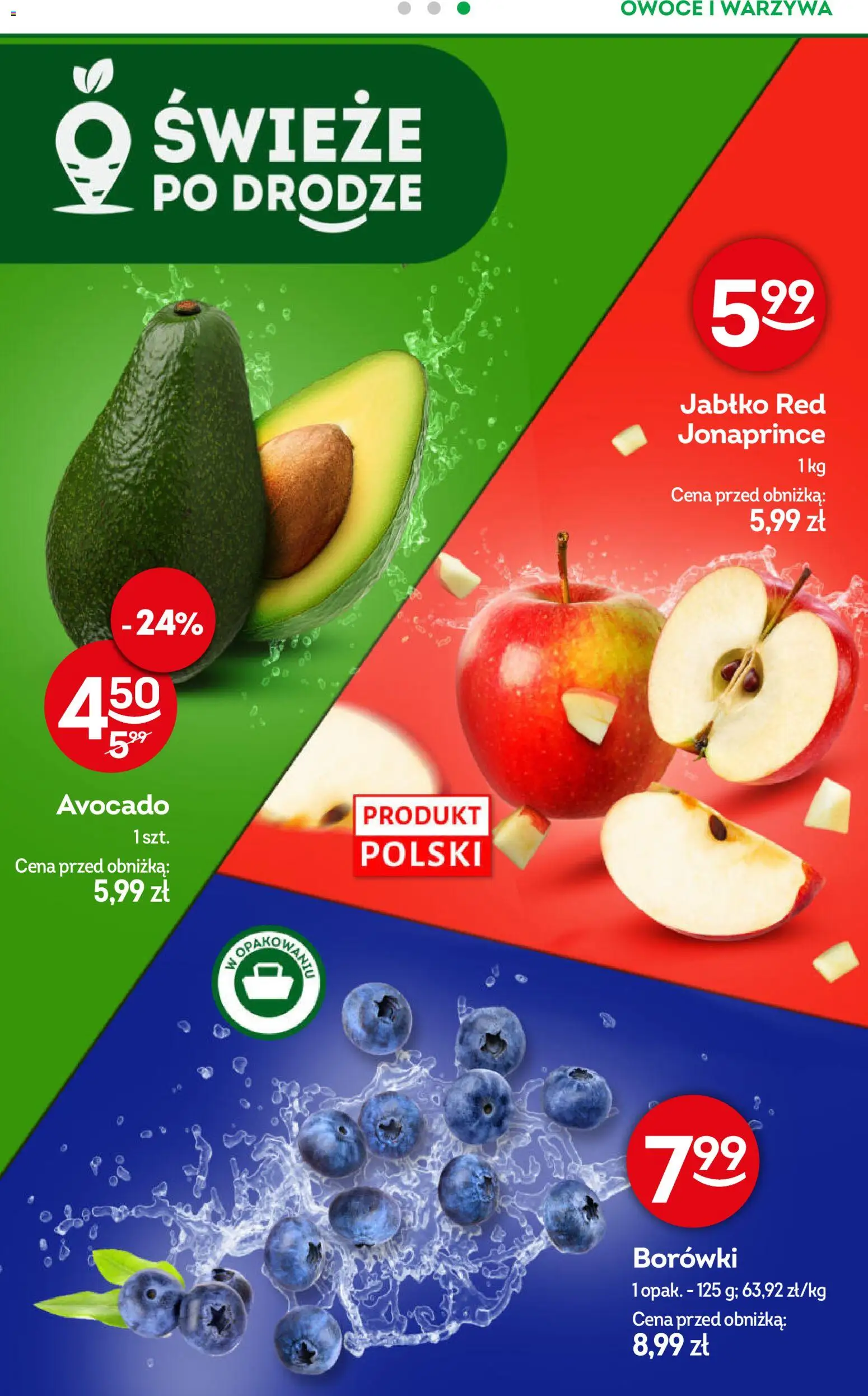 Żabka gazetka - Codzienne produkty od 20.05.2026 | Strona: 10 | Produkty: Warzywa, Owoce