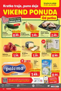 Domaća kruška Carmen, Zemlja podrijetla Hrvatska - Pregled kataloga iz trgovine Plodine, vrijedi od 29.07.2026 | Stranica: 48