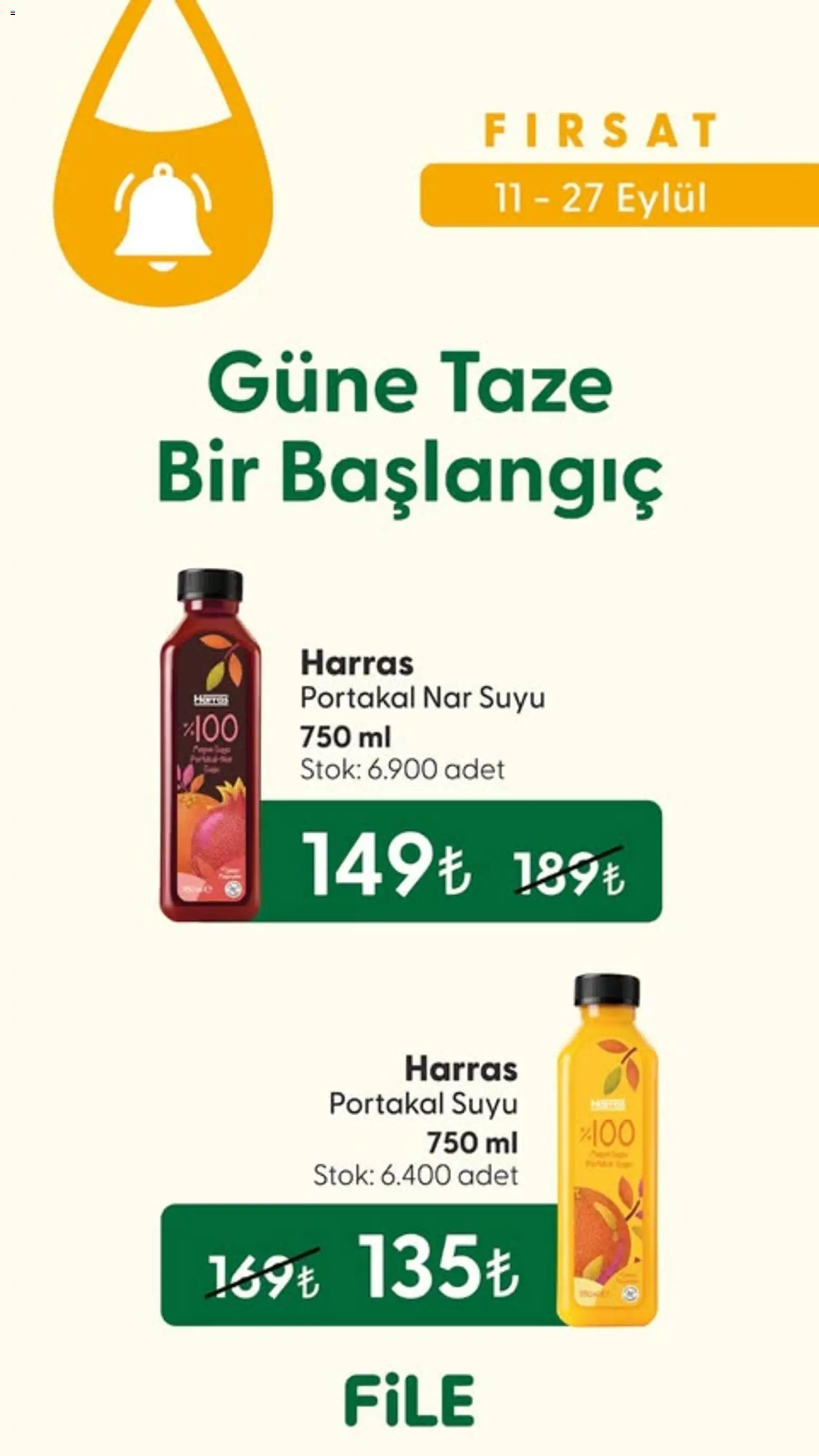 File Market İndirim - 11 Eylül 2026 tarihinden itibaren geçerlidir | Sayfa: 2 | Ürünler: Portakal, Nar