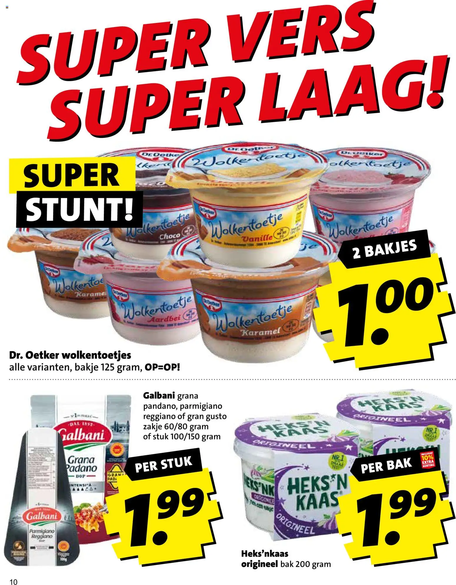 {H1} | Pagina: 10 | Producten: Kaas, Pavilon, Aardbei