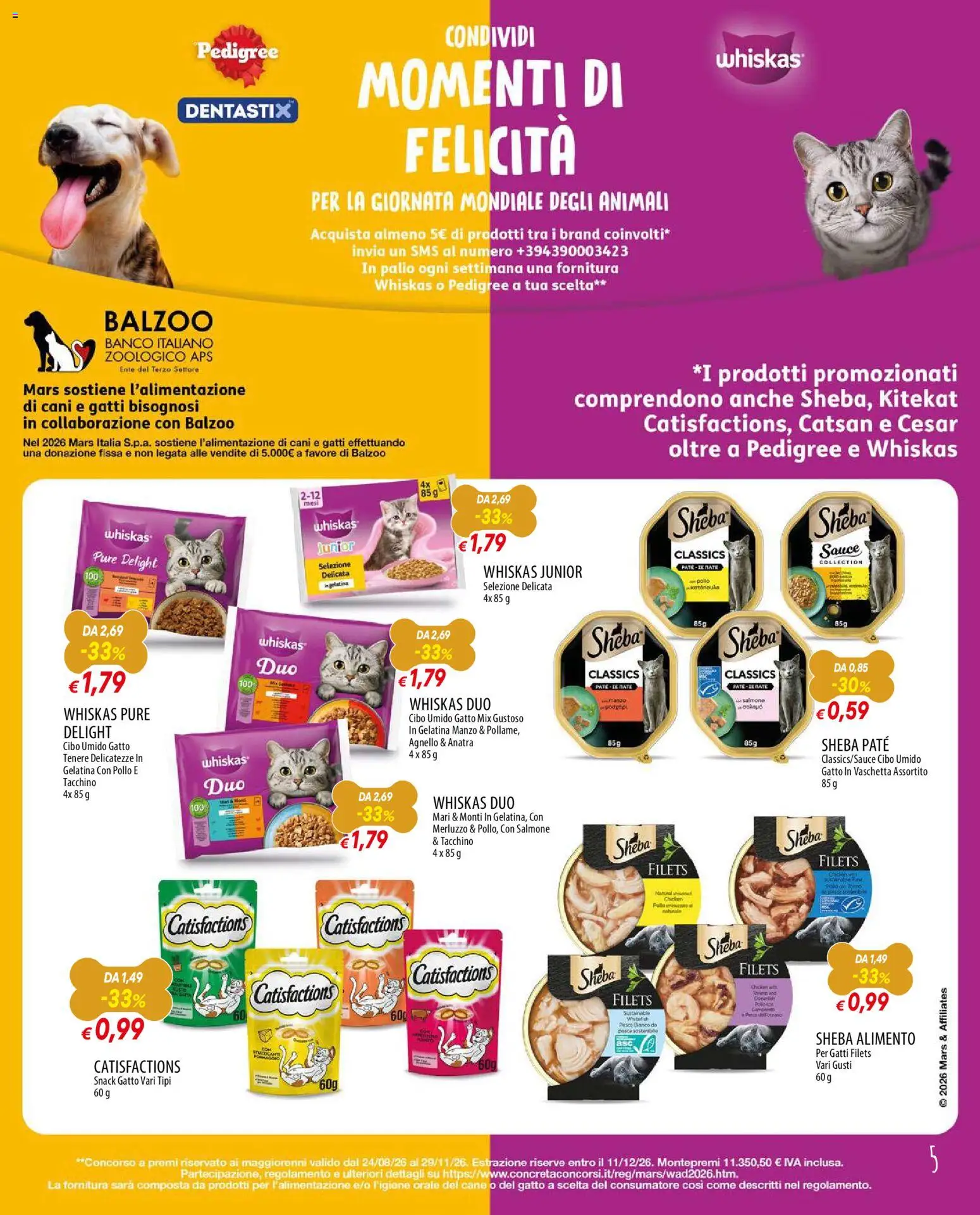 Volantino Galassia del 19/10/2026 | Pagina: 5 | Prodotti: Pollo, Salmone, Manzo, Merluzzo