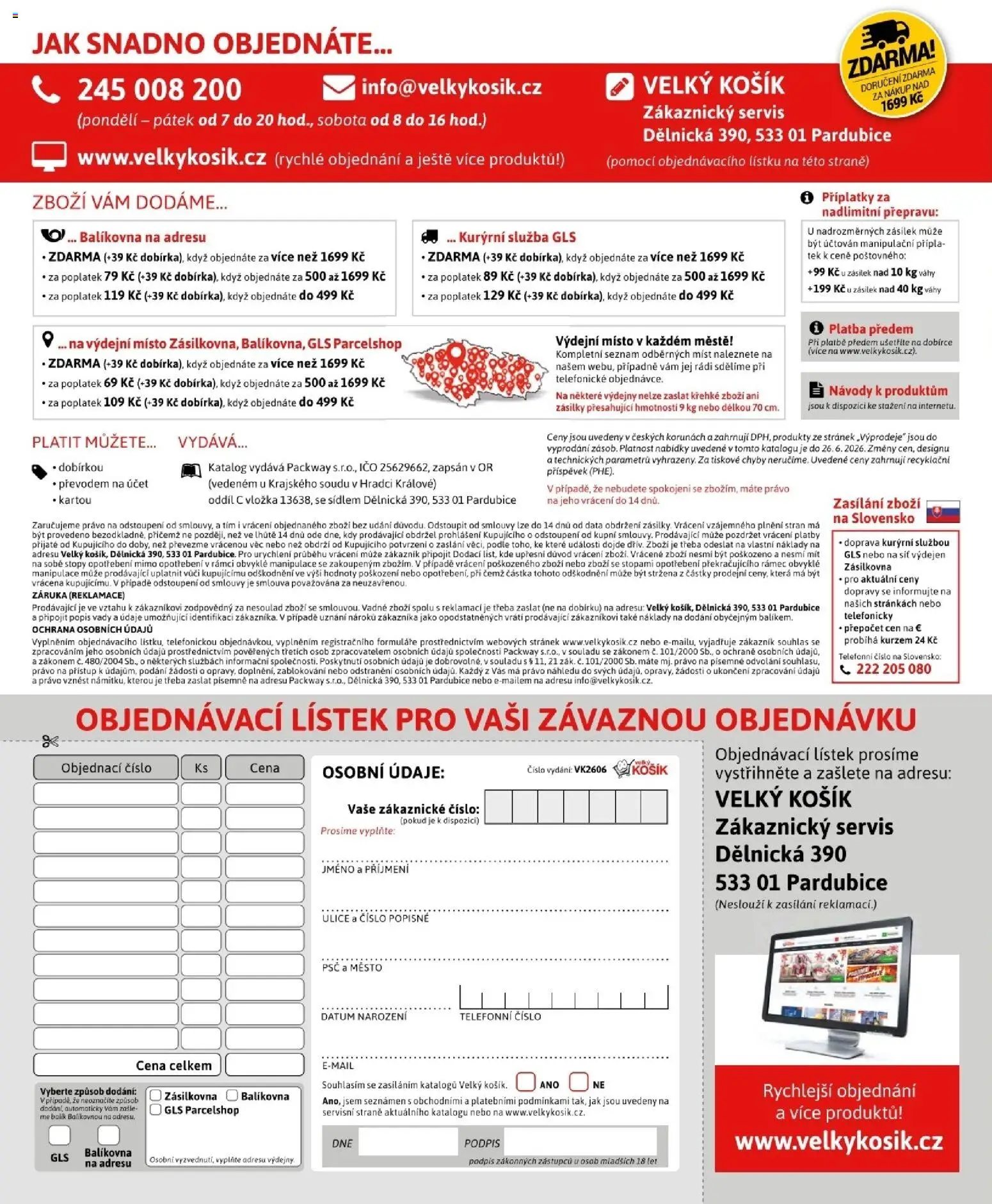 Velký Košík katalog červen 2026 od 01.06.2026 | Strana: 70 | Produkty: Síť, Košík