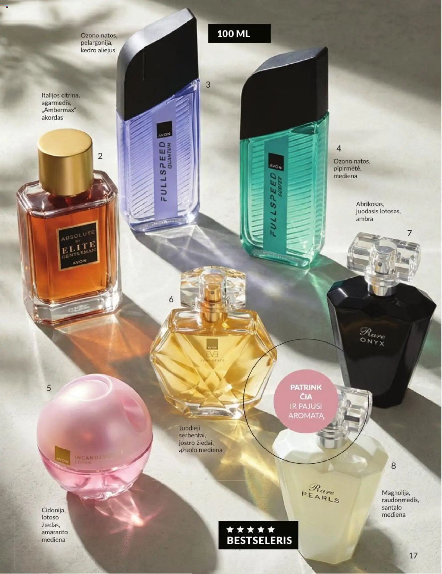 AVON akcijos nuo 2026.07.01 | Puslapis: 17 | Prekių: Aliejus