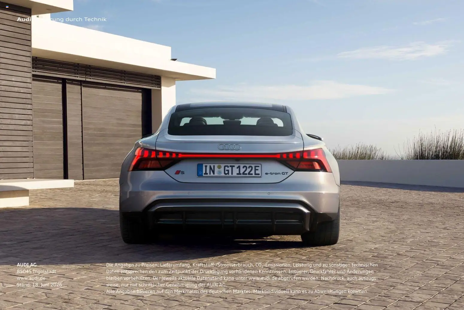 Audi e-tron GT – gültig ab 28.10.2025 | Seite: 120