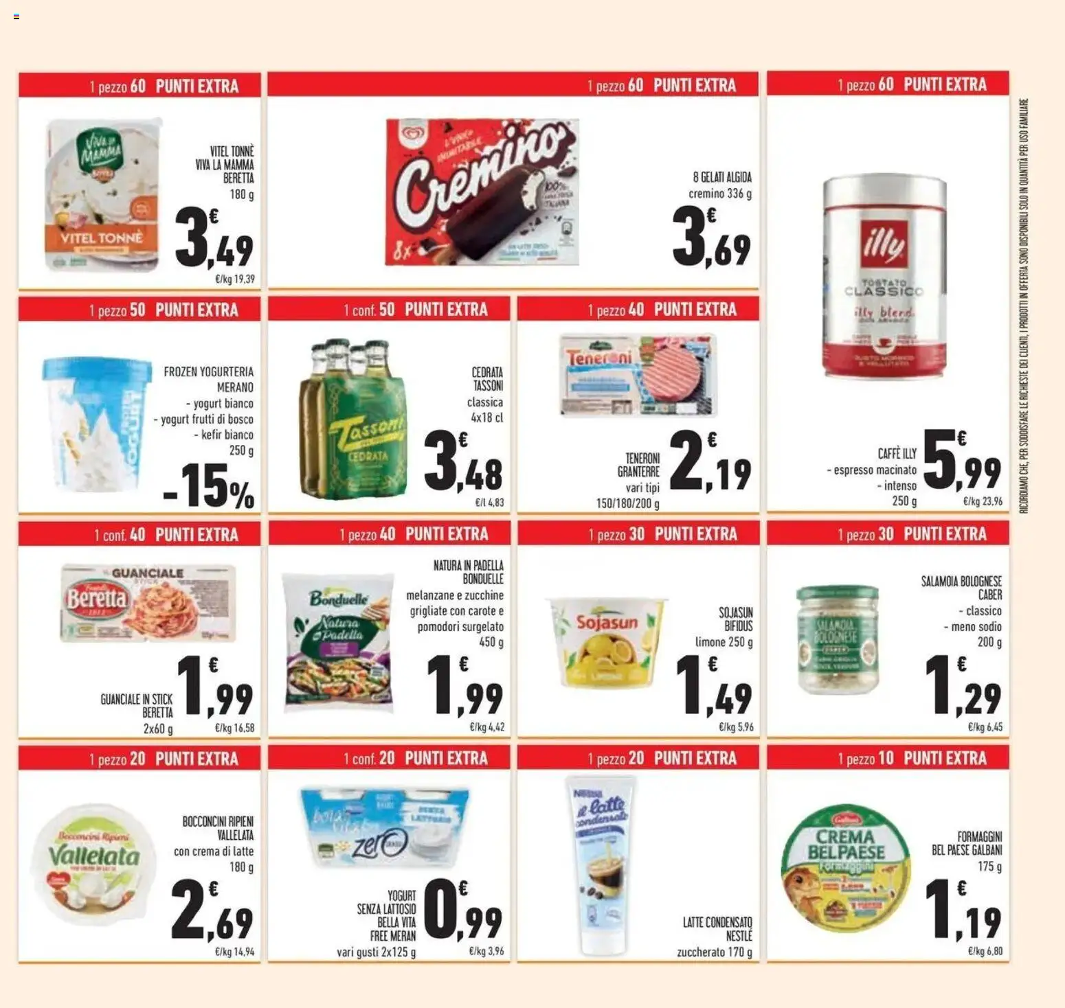 Volantino Conad del 03.06.2026 | Pagina: 41 | Prodotti: Crema, Yogurt, Melanzane, Cedrata