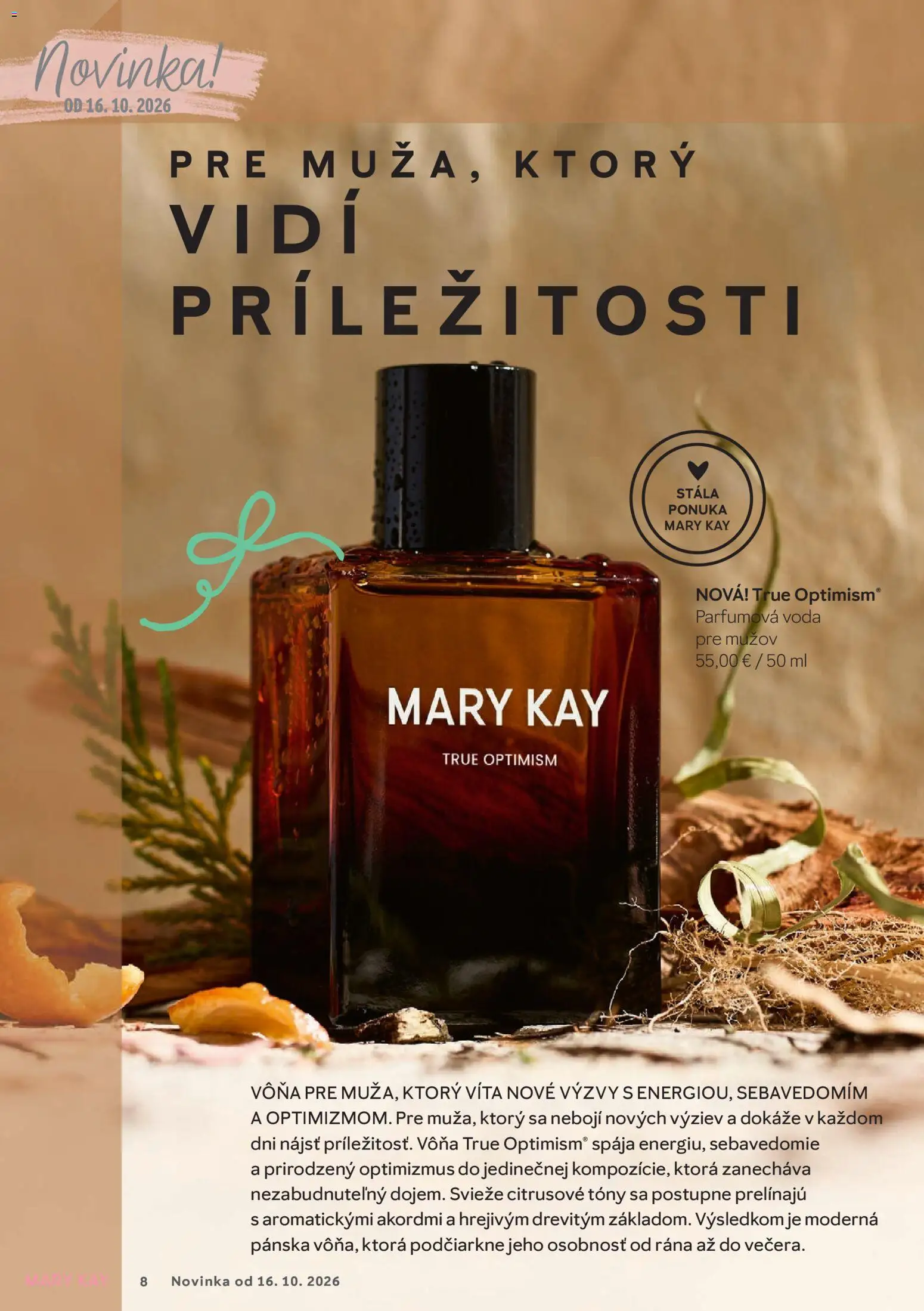 Nové Mary Kay akcie – leták je platný od 30.09.2026 | Strana: 8 | Produkty: Voda