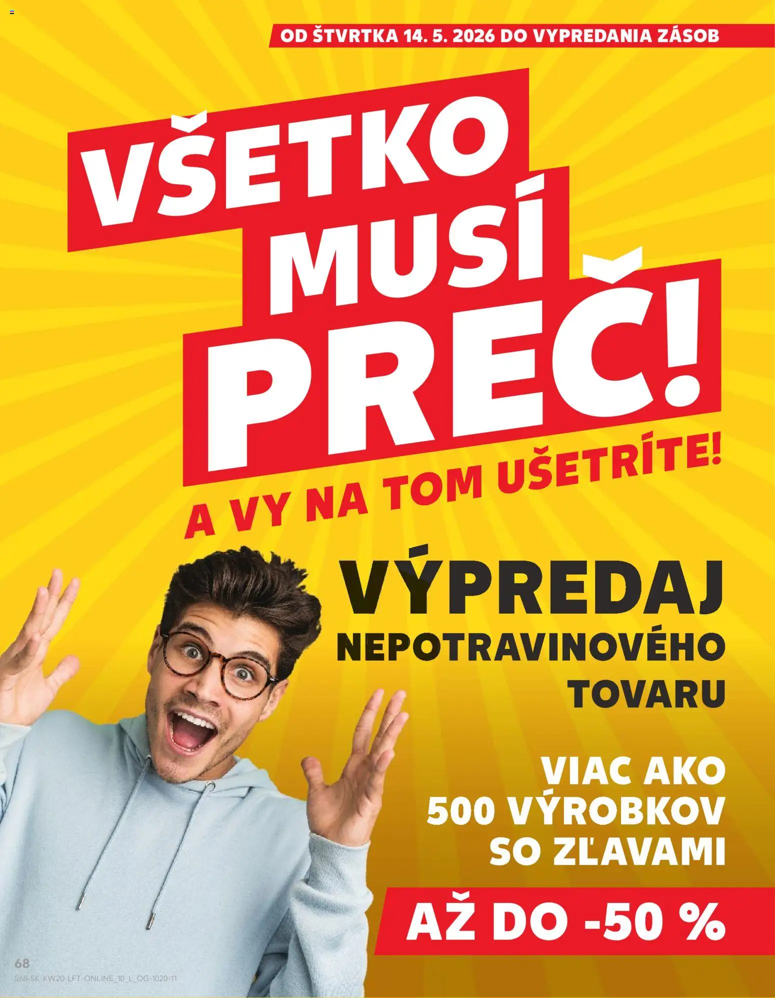 Nové Kaufland akcie – leták je platný od 14.05.2026 | Strana: 68