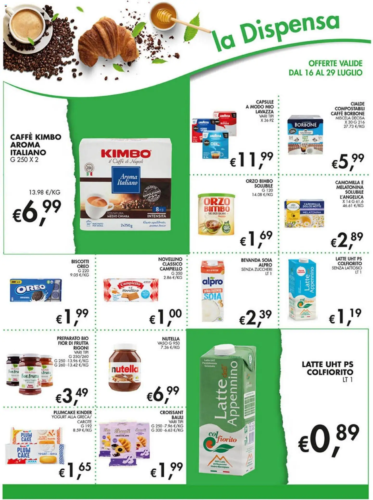 Volantino Coal del 16/07/2026 | Pagina: 10 | Prodotti: Caffè, Cioccolato, Latte, Lavazza