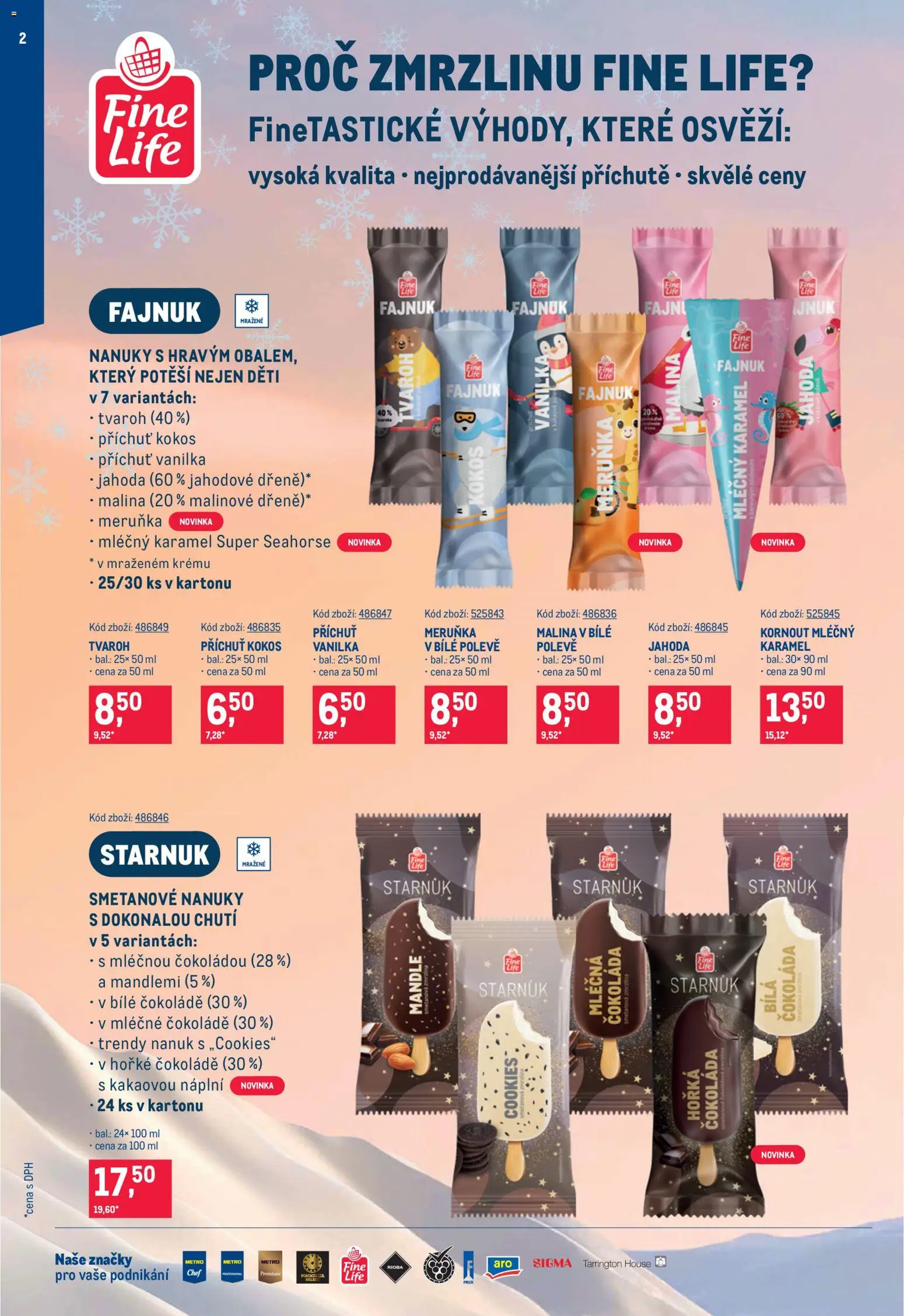Makro leták - Zmrzliny od 01.07.2026 | Strana: 2
