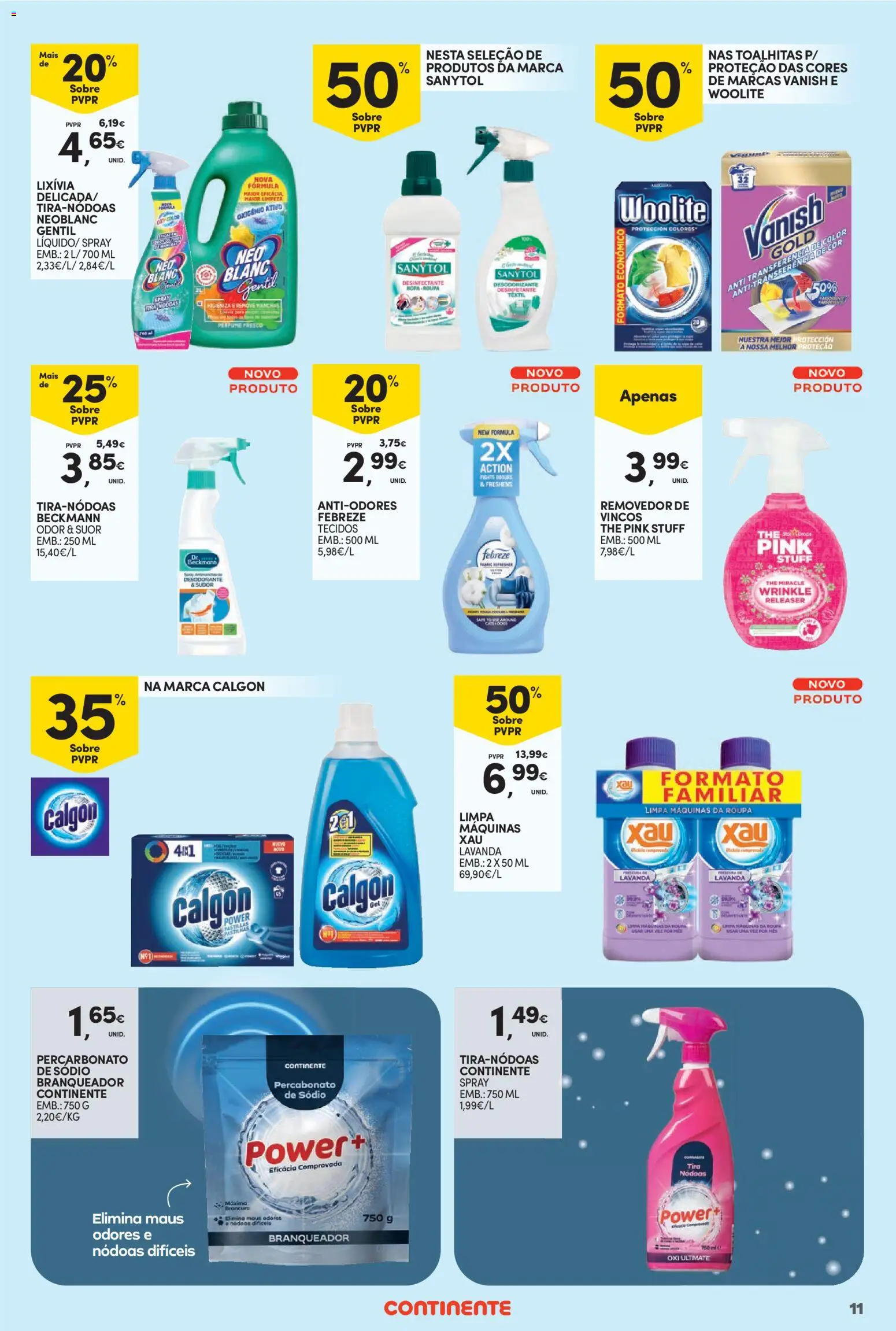 Continente Limpeza do Lar: Preços sempre baixos │ válido de 12.05.2026 | Página: 11